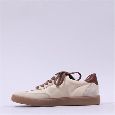 Paul Green Gumsole T Toe Trainer - Beige Tan